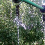 Монтаж сиденья на заранее подготовленную опору