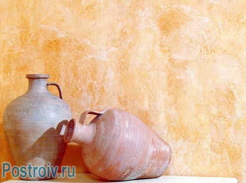 Декоративная штукатурка стен своими руками 