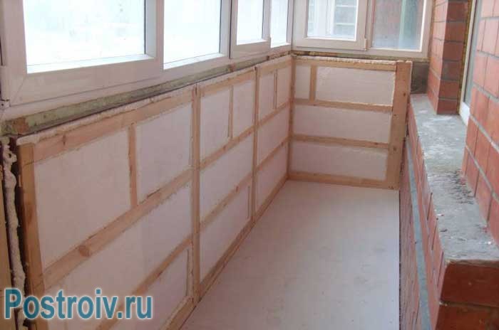 как правильно утеплить балкон своими руками 