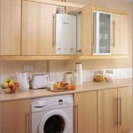 Фото интерьера кухни 6 кв.м. с газовой колонкой