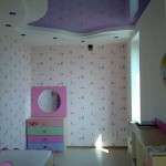 Натяжной потолок в детской