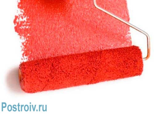 Красим гипсокартон